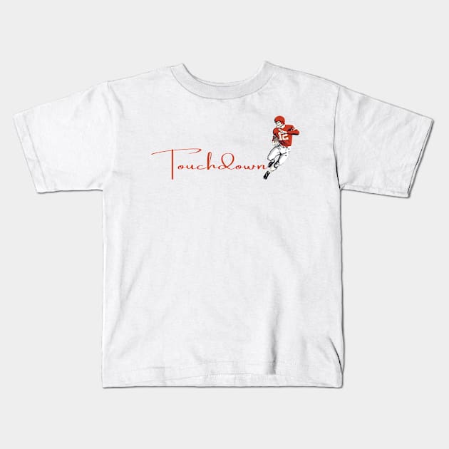 Touchdown Bears! Kids T-Shirt by Rad Love